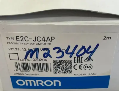 NEW OMRON E2C-JC4AP PROXIMITY SWITCH AMPLIFIER E2CJC4AP