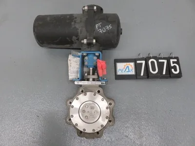 Dezurik 6" Butterfly Valve type BHP with actuator