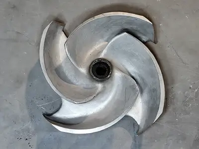 4-Vane Impeller for 3175S Pump, Size 6, CF8M