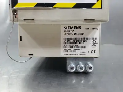 USED Siemens 6SN1124-1AB00-0CA1 DRIVE w/6SN1118-0DH23-0AA1 Drive Card