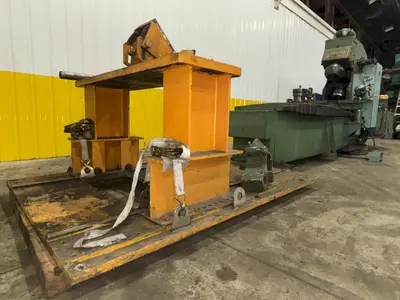 1/2" X 13' BOLDRINI MODEL #RIB0-13-HY HYDRAULIC HEAD FLANGER & DISHING MACHINE: STOCK #23190