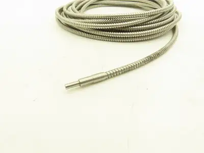 Allen Bradley 99-436-1360T9 Glass Fiber Optic Cable Stainless 30Ft Length Ser C