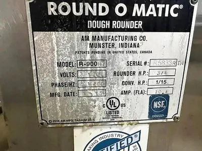 AM MANUFACTURING 900 RT Bread Rounder | Harvest Equipment and Fabrication Inc (12)