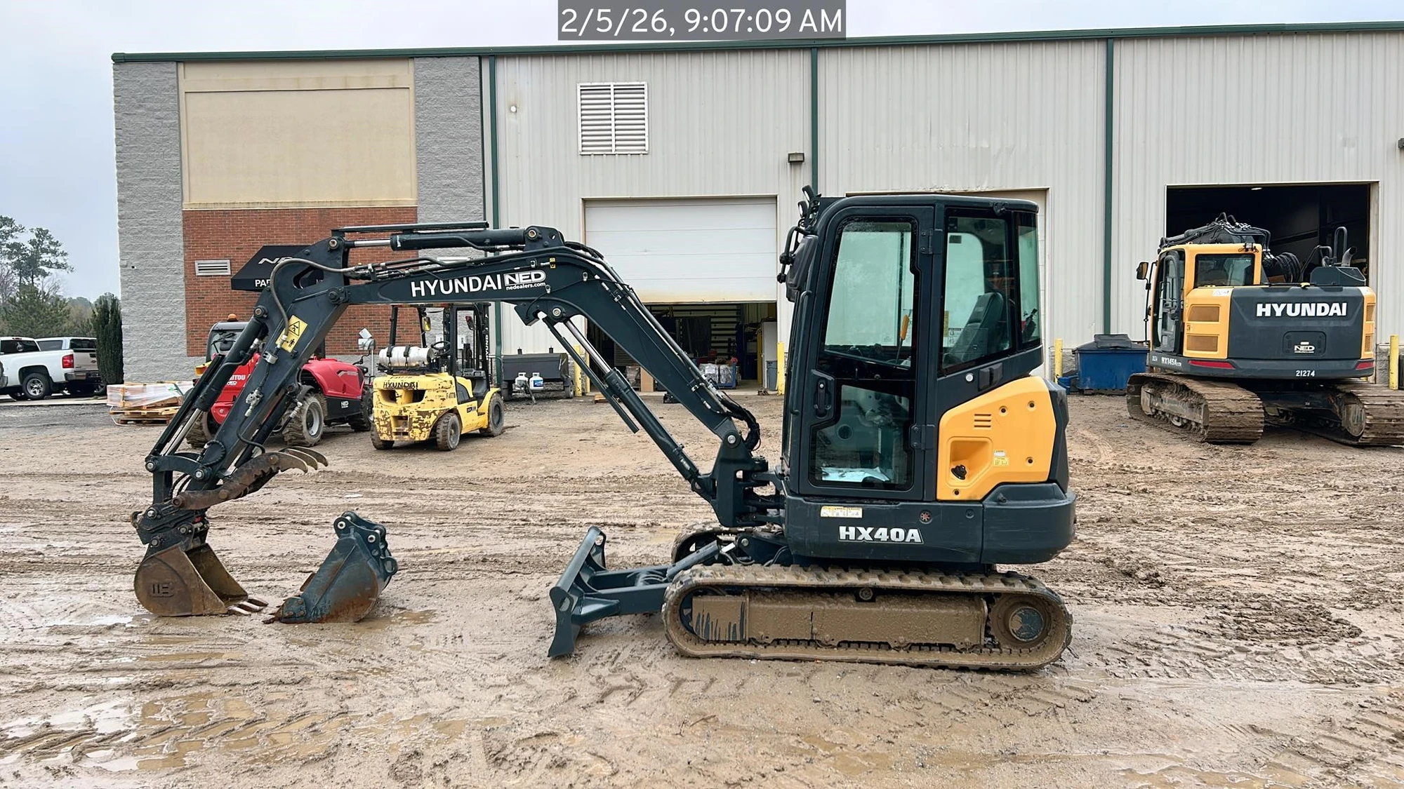 Used 2024 HYUNDAI HX40A Crawler Excavators - Mini South Carolina US | National Equipment Dealers #1422234
