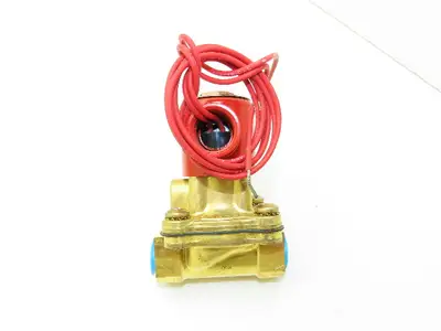 Lancer 2LD2LB3102 2-Way Skinner Hot Water Valve 3/8"NTP N.C. 0-100 psi 120v