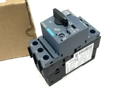 New | in-Stock Siemens SIRIUS Circuit Breaker Size S00 for transformer protection Circuit Breakers Michigan US | Maverick Industrial Sales #1398787