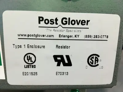 Used POST GLOVER CUDB40D01K0810200AAA Resistors Ohio US | HGR 24 #1547185