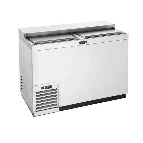 Krowne BC48-SS 48" Forced Air Bottle Cooler - Holds (348) 12 oz Bottles, Stainless, 115v
