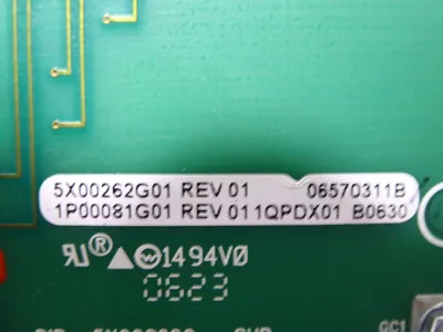 Westinghouse 5X00262G01 / 5X00261G01 Ovation Control Card 5X00260G01 Rev 01 Used