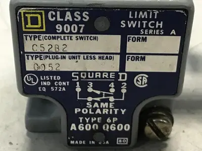 USED SQUARE D 9007-C52B2