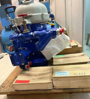 NEW: Alfa-Laval BDB 104B-14CY oil purifier, SS.