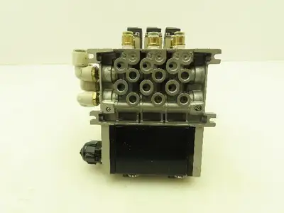SMC VV5FS2 Plug-In 3-Station Manifold Control Unit VFS2600 Solenoid Valve Bank