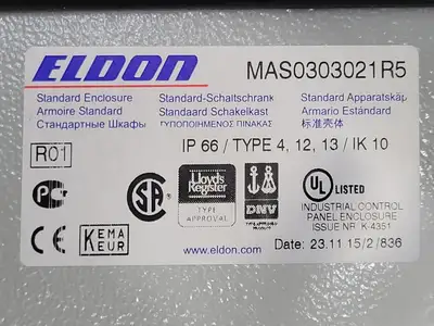 USED 2015 ELDON MAS0303021R5