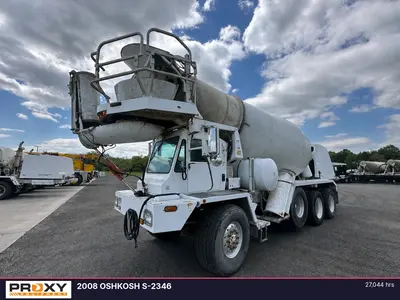 Used 2008 OSHKOSH S2346 Concrete Mixer Trucks New Jersey US | Proxy Equipment #1388746
