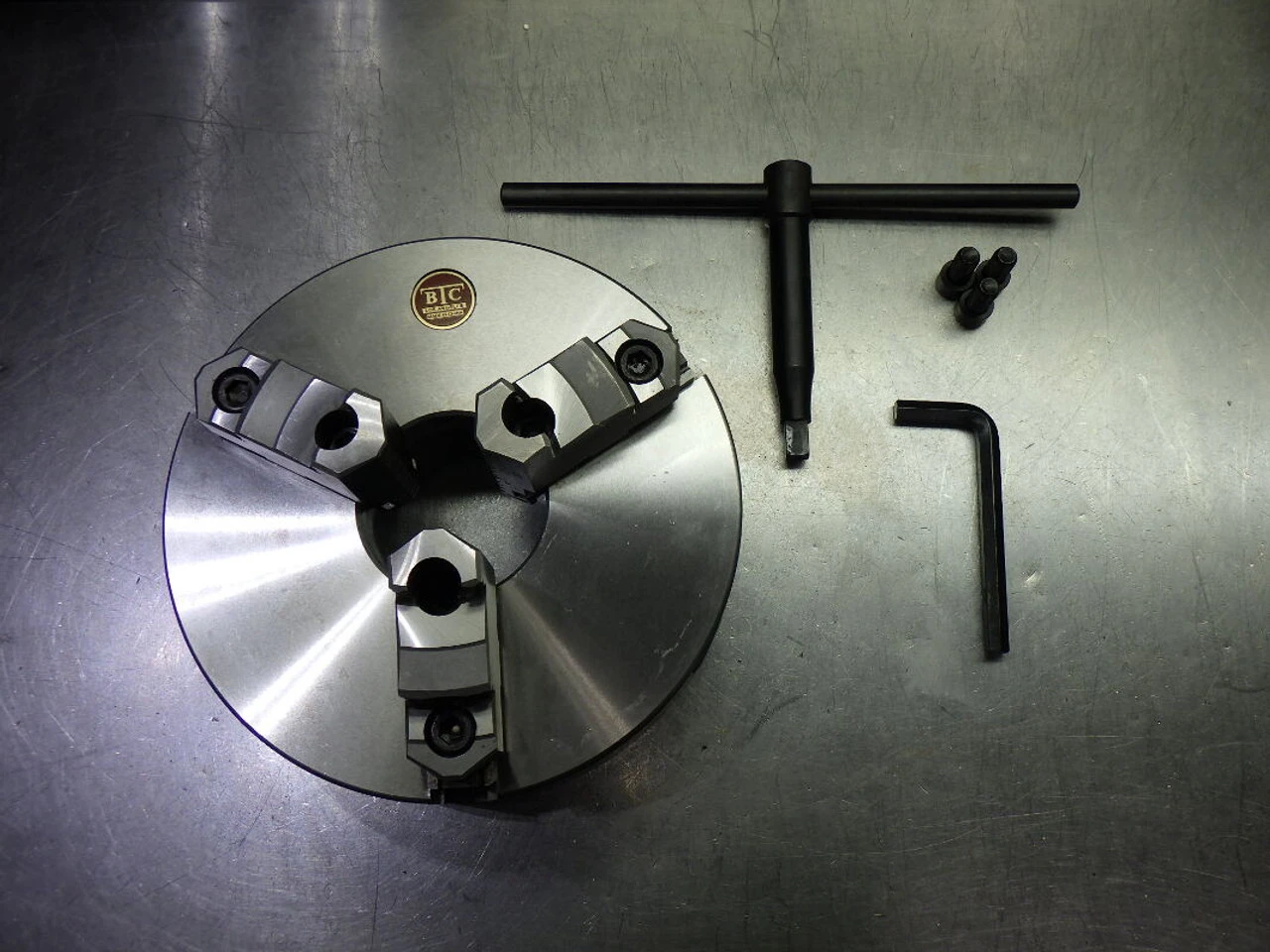 BTC 10" 3 Jaw Scroll Chuck 80mm Thru Hole (LOC1)