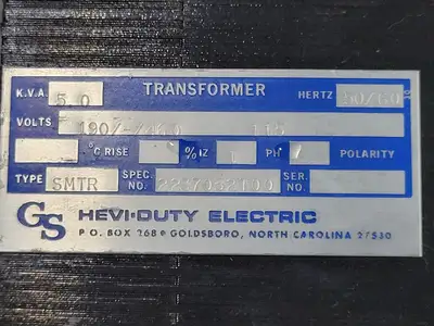 USED GS HEAVY DUTY ELECTRIC SMTR