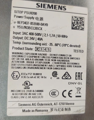 USED Siemens 6EP3437-8SB00-0AY0