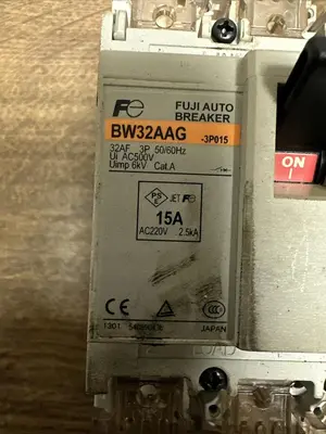 USED FUJI ELECTRIC BW32AAG-3P015