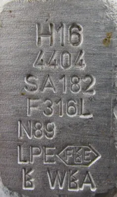 NEW HP VALVES 2500 GATE VALVE 1"