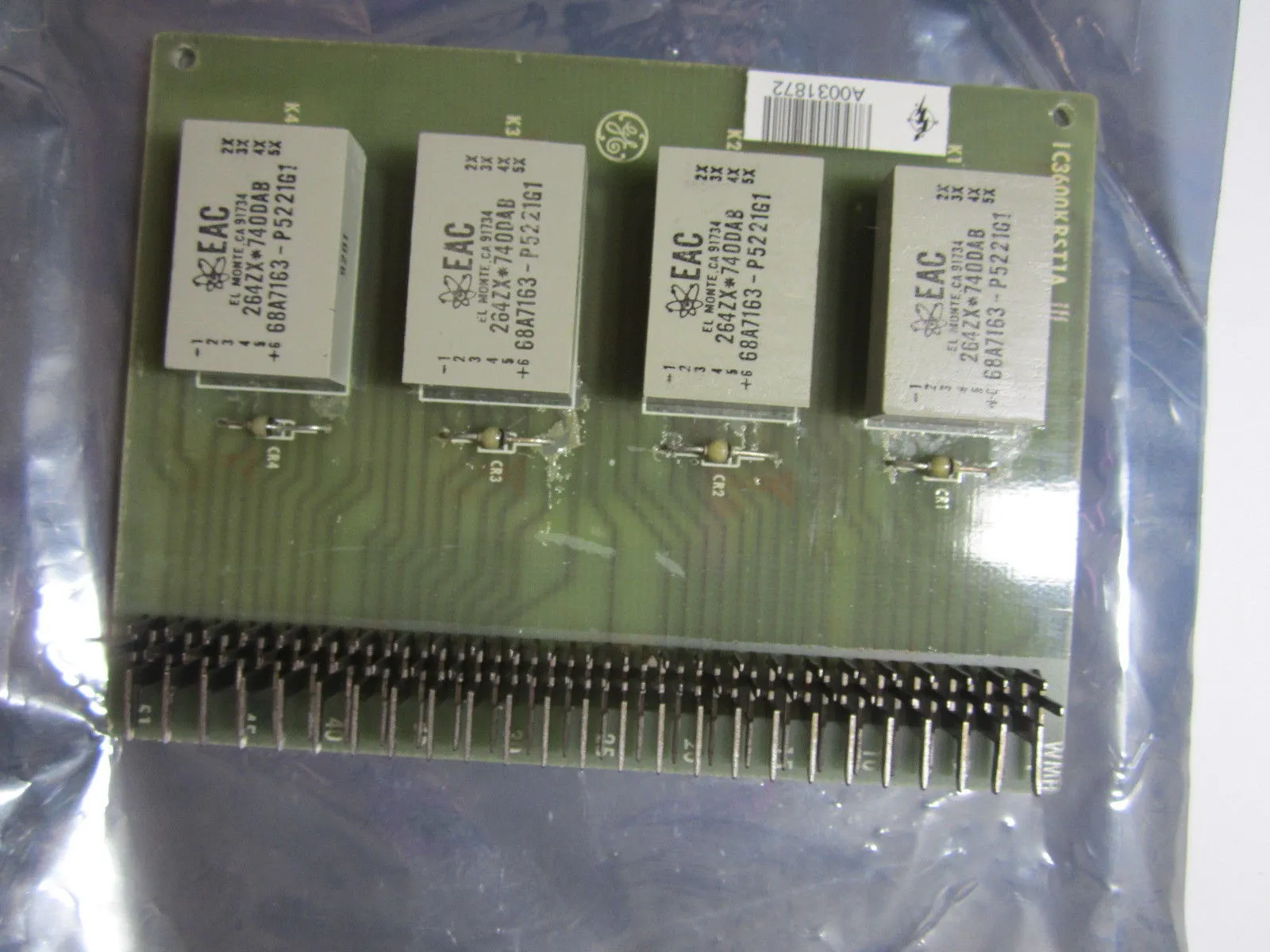 GENERAL ELECTRIC FANUC IC3600KRST1A RELAY BOARD