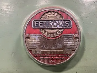Used FELLOWS GEAR SHAPER CO. 36TYPE Gear Shapers Ohio US | HGR 24 #1326136