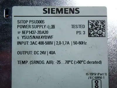 USED SIEMENS 6EP14372BA20