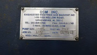 Used 2018 VOONER VG40A-L Vacuum Pumps Pennsylvania US | Global Equipment International, LLC #759476