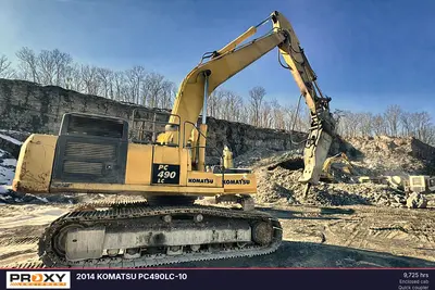Used 2014 KOMATSU PC490LC-10 Excavators Pennsylvania US | Proxy Equipment #1383045