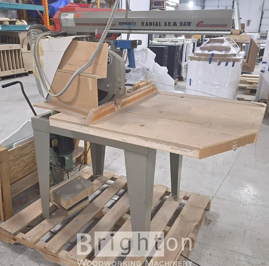 USED 1998 OMGA RN 600 CND USED RADIAL ARM SAW