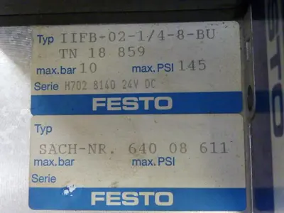 USED FESTO IFB8-02