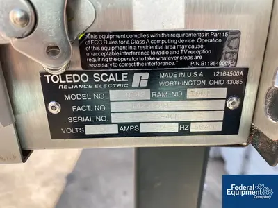 USED Mettler Toledo Mettler Toledo Model 8142 Floor Scale