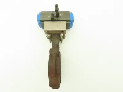 Marwin UT1DA Pneumatic Actuator 3" Lug Butterfly Valve Stainless Disc