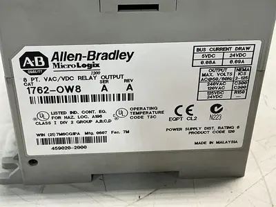 USED ALLEN BRADLEY 1762-OW8 SER A