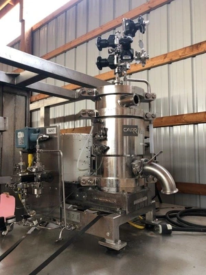 (2) Carr ViaFuge 9004 PLT Pilot clarifier centrifuges, 316L SS.