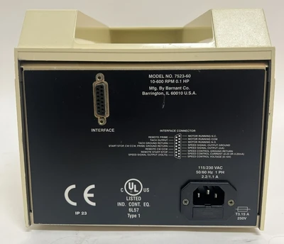 USED Cole-Parmer 7518-12, 7523-60