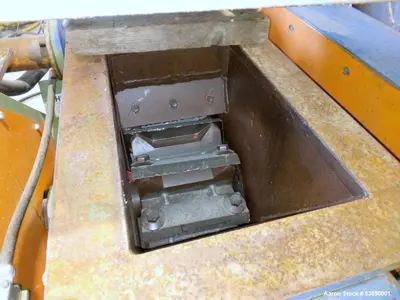 Used Herbold Granulator. 15.5" x 15.5" feed opening