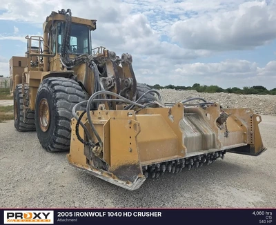 Used 2005 IRONWOLF 1040 HD Crusher Crushers Texas US | Proxy Equipment #1426130