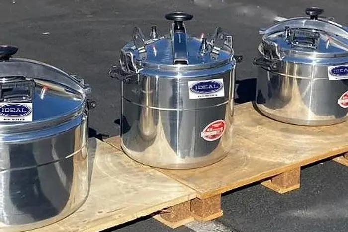 Stainless steel  Pressure cooker pressure 33qt-  50 qt - 60 qt - 80qt