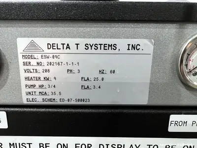 Industrial Water Temperature Controller – Delta T ESW-09C 9KW