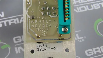 Bently Nevada 38351-01 Rotor Acceleration Module 38523-01 Used