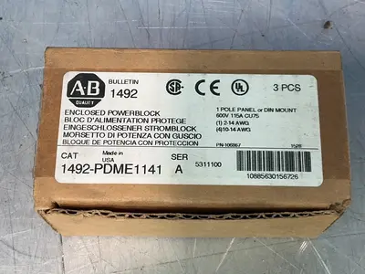 Used ALLEN BRADLEY 1492PDME1141 Terminal Blocks Ohio US | HGR 24 #1312228