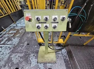 18” X .175”  X 8,000 LBS CWP MODEL #SFAC4-20 SPACE-SAVER AUTOMATIC DOUBLE END SERVO COIL FEED LINE: STOCK #22215