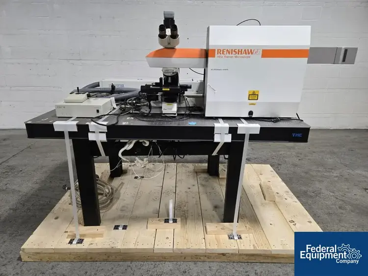 Used Renishaw Renishaw inVia Raman Microscope & Optical Table Miscellaneous Laboratory Equipment Ohio US | Federal Equipment Company #789314