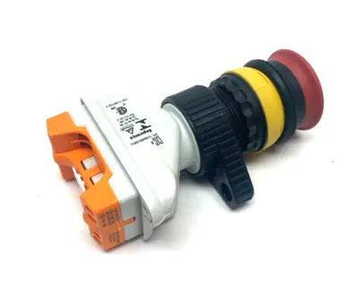 USED BARTEC COMEX EMERGENCY STOP SLAM BUTTON W/ 07-3323-1.00 SWITCH