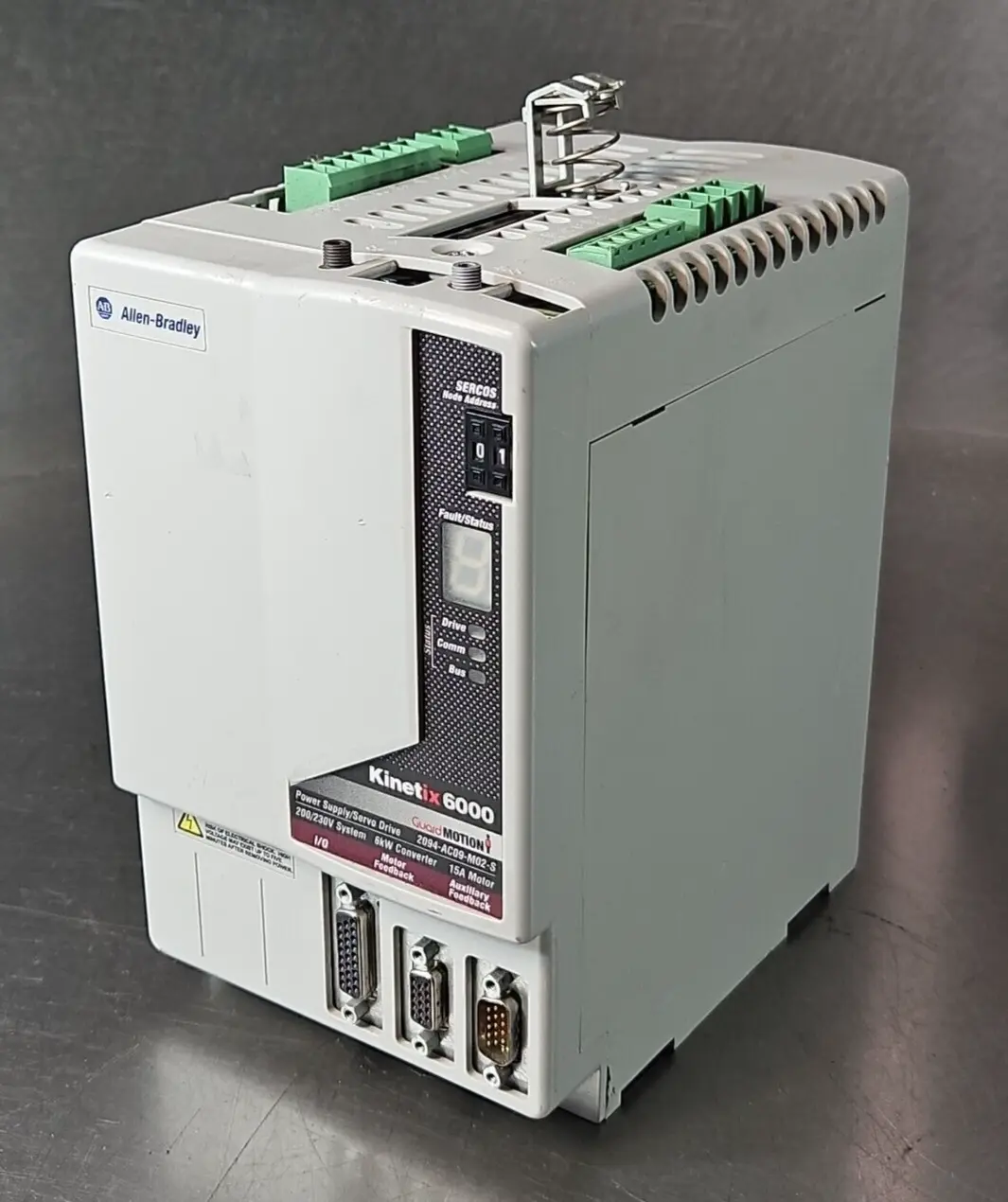 Allen Bradley 2094-AC09-M02-S Ser A Kinetix 6000 200/230V (BIN134)