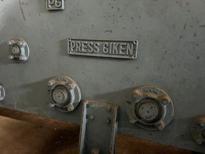 USED 1990 PRESS GIKEN E-6615