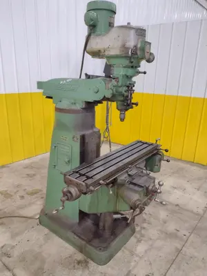 1.5 HP BRIDGEPORT SERIES I VERTICAL MILL & DIGITAL READ OUT MILLING MACHINE: STOCK #20706