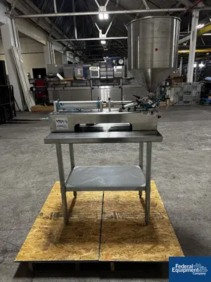JDA Progess Packaging JDA Packaging Equipment Model PF200 Semi-Automatic Piston Filler