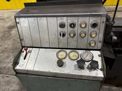 15" X 17" WF WELLS MODEL #F-15 TWIN POST HORIZONTAL BANDSAW: STOCK #23668