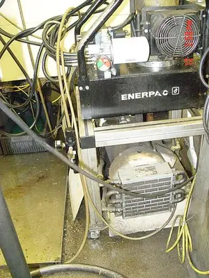 Enerpac Portable 1.5 Hp Hydraulic Pump Clamping System from Machining Center App